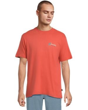 Billabong Lounge Premium Short Sleeve - Red