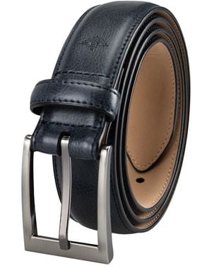 Dockers Feather Edge Stitch Dress Belt - Black