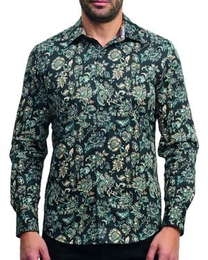 Robert Graham 's Evans Long-sleeve Button-down Shirt - Green