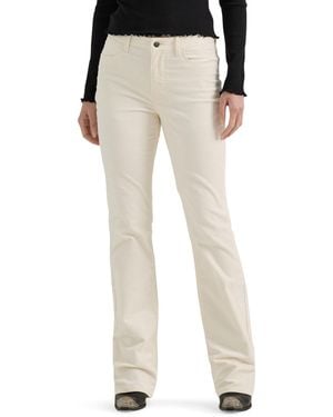 Wrangler High Rise Bold Boot Jean - Natural