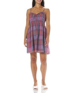Lucky Brand Smocked Sweetheart Mini - Purple