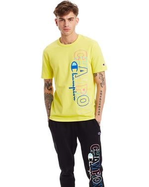 Champion Life Block Logo Tee - Metallic