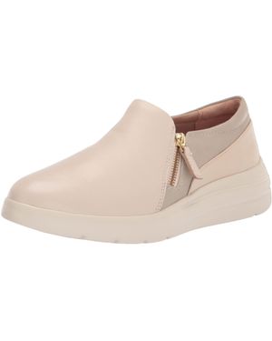 Rockport Total Motion Lillie Side Zip Sneaker - White