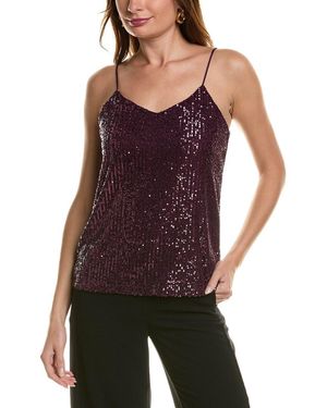 Anne Klein V-Neck Cami - Purple