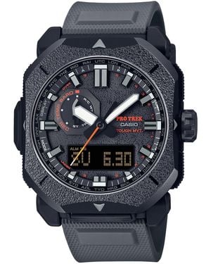 G-Shock Orologio Analogico-Digitale Uomo con Cinturino in Resina PRW6900BF-1 - Blu