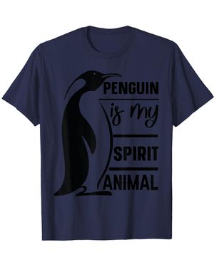 Original Penguin Penguin Is My Spirit Animal T-shirt - Blue