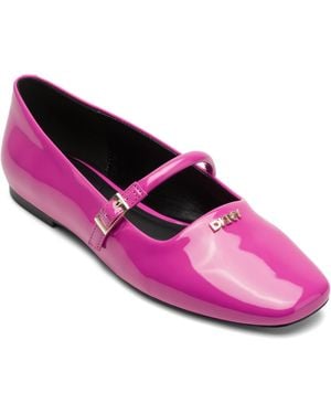 DKNY Danita Ballet Flat With Belt Strap Sandal - Pink