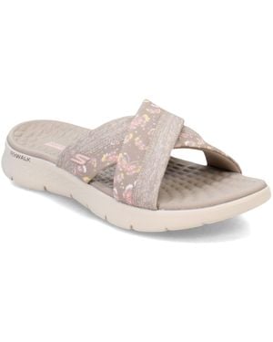 Skechers Go Walk Flex Sandal-impressed Slide - Gray