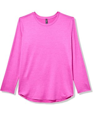 Skechers Go Dri Crew Long Sleeve Tunic Tee - Pink