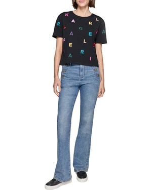 Karl Lagerfeld Paris Everyday Short Sleeve - Blue