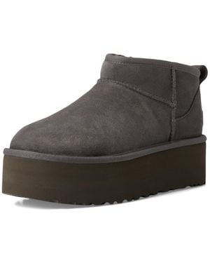 UGG Classic Ultra Mini Platform Fashion Boot - Black