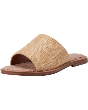 Marc Fisher Grayce Flat Sandal - Brown