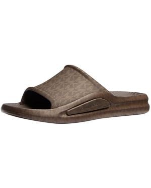 Michael Kors Sandalo Slide Griffin Uomo - Nero