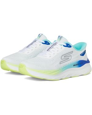 Skechers Max Run Hands Free Slip-Ins Shoes/Multi 7 B - Blue
