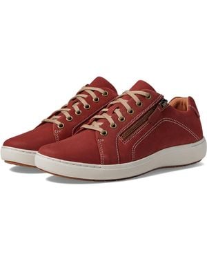 Clarks Nalle Lace Trainer - Red