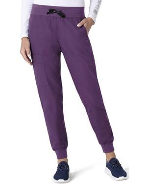 Carhartt Scrubs C51113 Force® Modern Fit Jogger Pant Medium Petite Eggplant - Purple