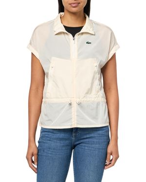 Lacoste Uv Protect Water-repellent Golf Jacket - Blue