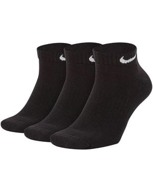 Nike Everyday Cushioned Training Low Socks - Black