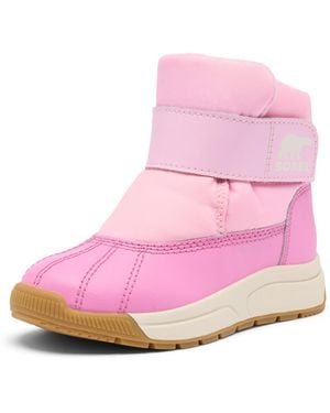 Sorel Youth Little Whitney Iii Strap Mid Waterproof Winter Boot - Pink