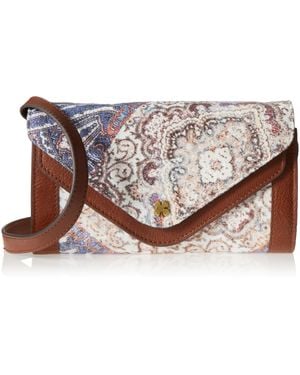 Lucky Brand Love Cotton Crossbody Wallet - Black