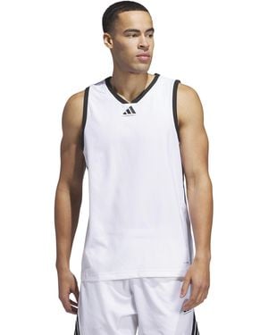 adidas Crazylite Basketball Jersey - White