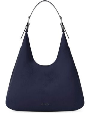 Michael Kors Nolita Large Hobo Shoulder Bag - Blue