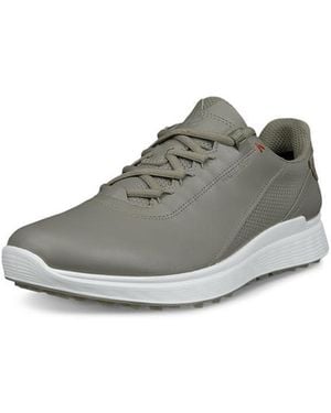 Ecco S Casual Lace Waterproof Golf Shoe - Gray