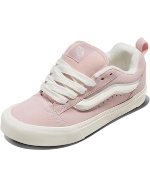 Vans Knu Skool Shoe | '90s Retro Puffy Low-top Fashion Sneakers For & - Natural