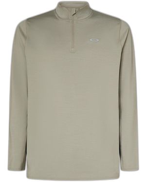 Oakley S Gravity Range Quarter Zip - Green