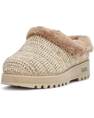 Skechers Martha Stewart Arch Fit Keepsakes-icy Glitz Slipper - Natural