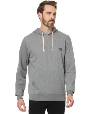 Billabong All Day Pullover Hoodie Sweatshirt Hooded - Grey