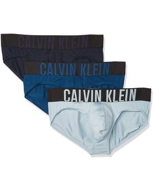 Calvin Klein Intense Power 3-pack Hip Brief - Blue