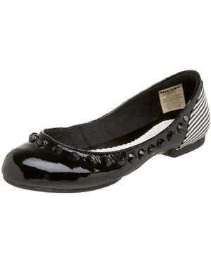 フラットシューズ DIESEL Woman Ballet flats Black Y03452PR818 T8013 Women's D-Venus-Ballerina flats in nappa leather | Black