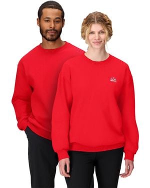 Marmot Peaks Crew Sweatshirt - Red