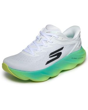 Skechers Aero Burst Hands Free Slip-ins Running Shoe - Blue
