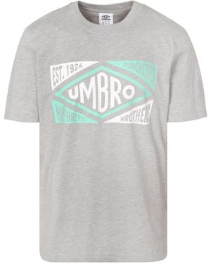 Tシャツ・カットソー UMBRO Beach Club Back Graphic Short Sleeve T-Shirt Light Gre Umbro Short sleeve t-shirts for Men | Online Sale up to 60