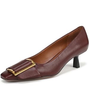Franco Sarto Rainey Pump Oxblood Red Leather 11 M - Brown