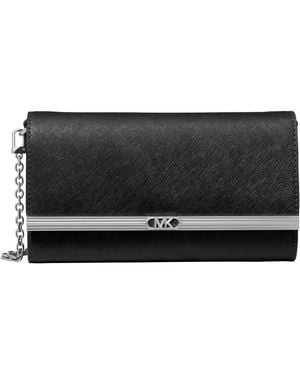 Michael Kors Mona Large East West Clutch - Black