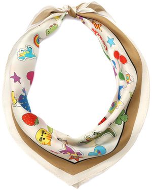 COACH Stickers Printed Silk Diamond - Metallic