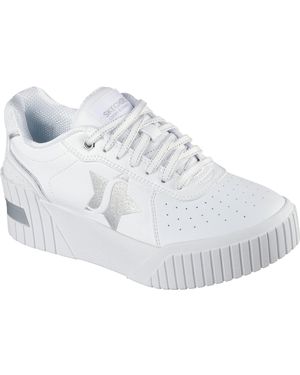 Skechers Jumbo Jade-lifted Chic Sneaker in Pink | Lyst