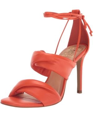 Vince Camuto Andrequa High Heel Sandal Heeled - Red