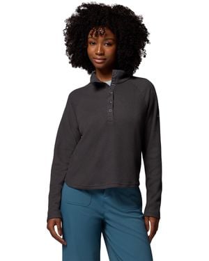 Columbia S Holly Hideaway Waffle Half Snap - Black