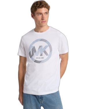 Michael Kors Mk Sport Logo Graphic T-shirt - White