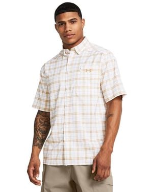 Under Armour Drift Tide 2.0 Plaid Short-sleeve T-shirt, - White