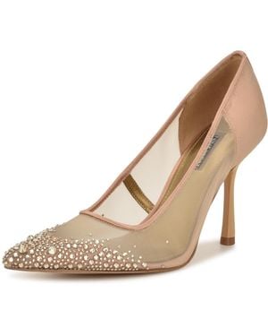 Nine West Jamiey Pump - Natural
