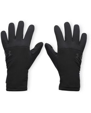 Under Armour Storm Fleece Gloves Castlerock - Black