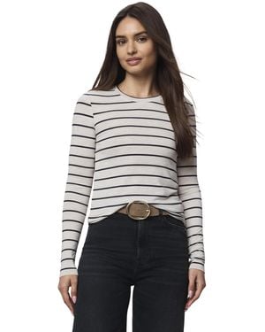 Splendid Bamboo Long Sleeve Tee - Gray