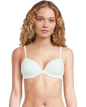 Calvin Klein Perfectly Fit Lightly Lined T-shirt Bra With Memory Touch - Blue