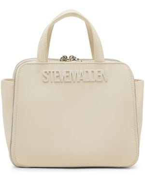 Steve Madden Bdafnee Triple Compartment Satchel - Natural