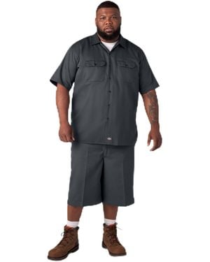 Dickies Short Sleeve Work Shirt - Blue